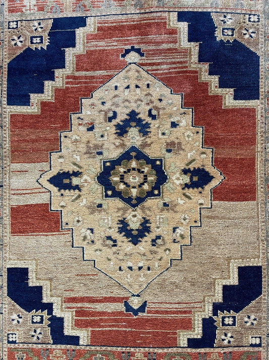 Exquisite handmade oushak rug 3'7''x5' Rugistan