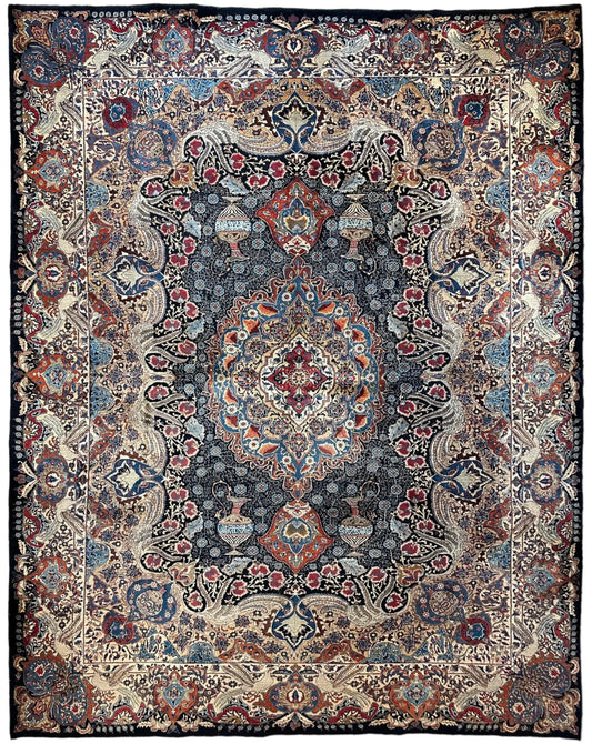Exquisite Persian Kashmar Rug 9’11” x 13’3” Rugistan