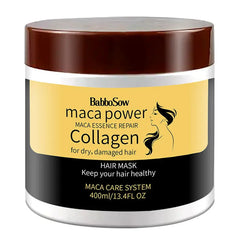 Collagen Hair Mask Nuts Oil Hair Conditioner Family Shopolf