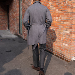 Wool Slim Fit Mid Length Coat