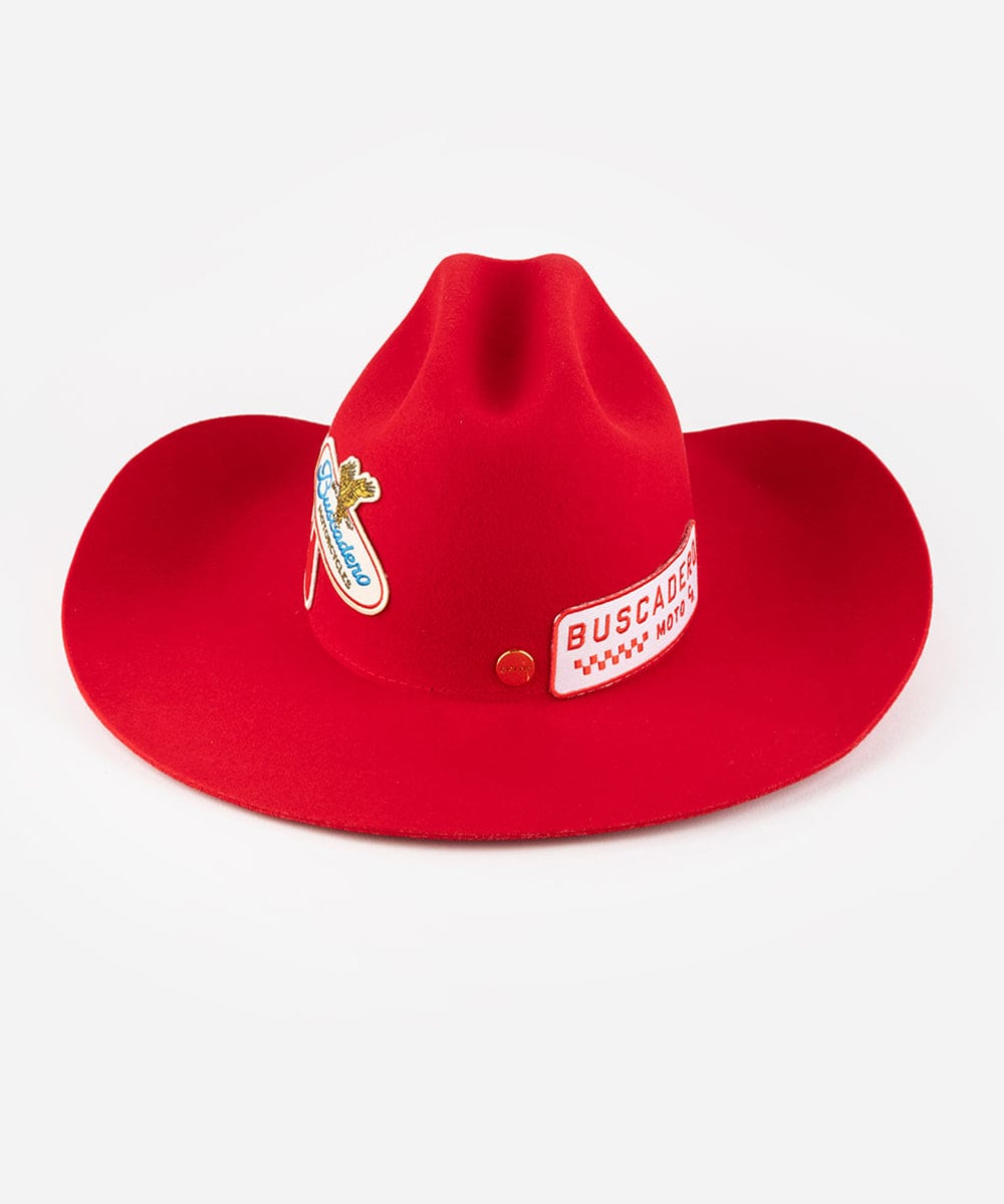Gigi Pip x Buscadero Cowboy Hat Red Limited Edition GIGI PIP