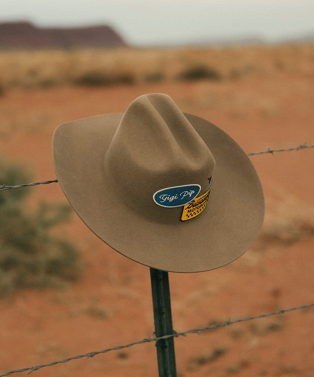 Gigi Pip x Buscadero Cowboy Hat Brown Limited Edition GIGI PIP