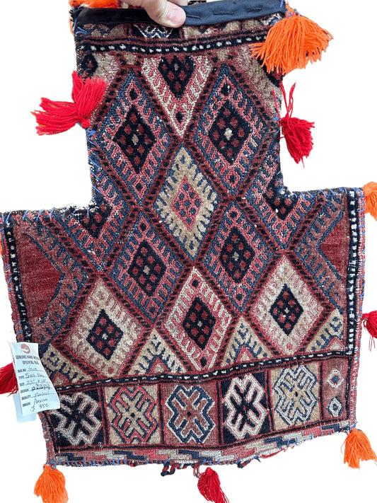 Fine Vintage Decorative Baluch Salt Bag Rugistan