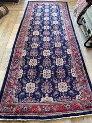 Fine Vintage Weramin Persian Runner / Area Rug 10'2'' x 4'3'' Rugistan