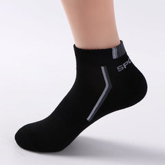 Men's Cotton Sports Ankle Socks - Photo 3