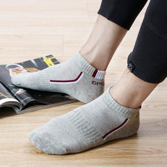 Men's Cotton Sports Ankle Socks - Photo 6