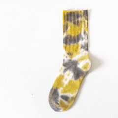 Tie-Dye Cotton Tube Socks - Photo 2