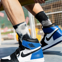 Tie-Dye Cotton Tube Socks - Photo 4