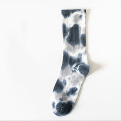 Tie-Dye Cotton Tube Socks - Photo 7