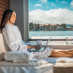 Luxury Organic Bathrobe ecobrands®