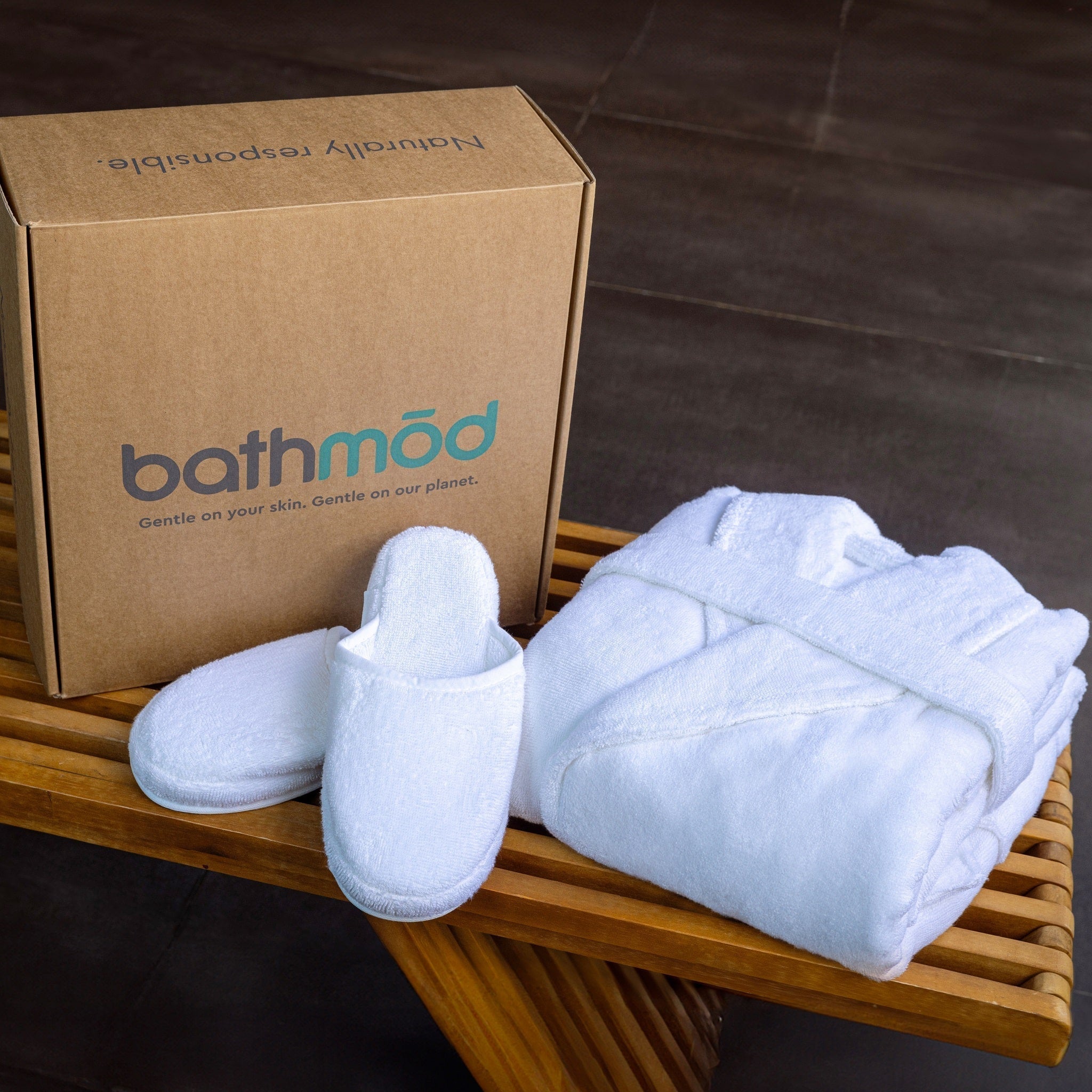 Luxury Organic Bathrobe ecobrands®