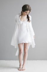 Classic Silk Robe Salua Lingerie