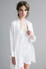 Classic Silk Robe Salua Lingerie