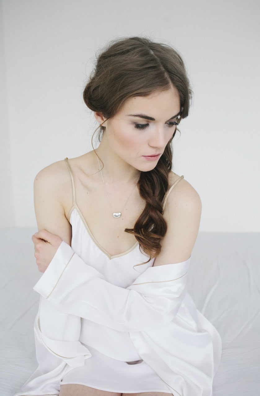 Classic Silk Robe Salua Lingerie