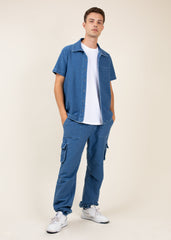 Indigo Cargo Pant