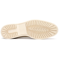 16-621-BON LIVORNO Sueded Italian Goatskin Loafer Bone