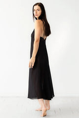Serafina Cotton/Silk Long Gown Salua Lingerie