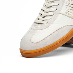 65-400-WHT SHIZZO Signature Leather Sneakers, White