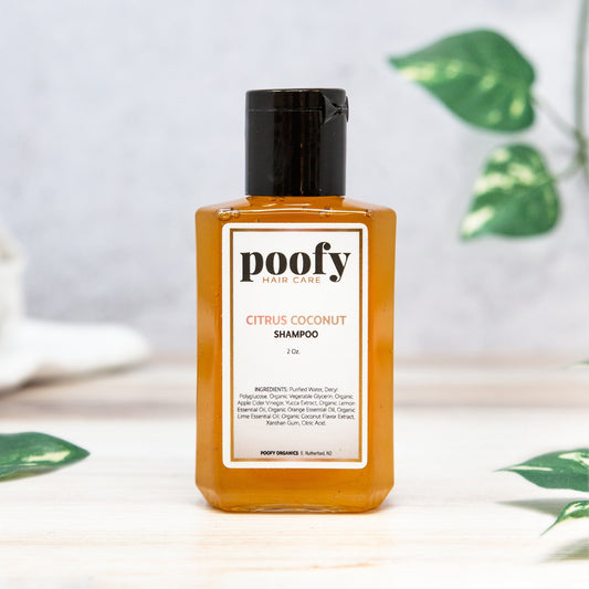 Citrus Coconut Shampoo - Travel Poofy Organics