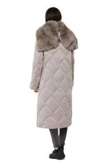 Genuine Polar Fox Fur Collar-Hood Down Winter Coat Alaska® Outerwear Company