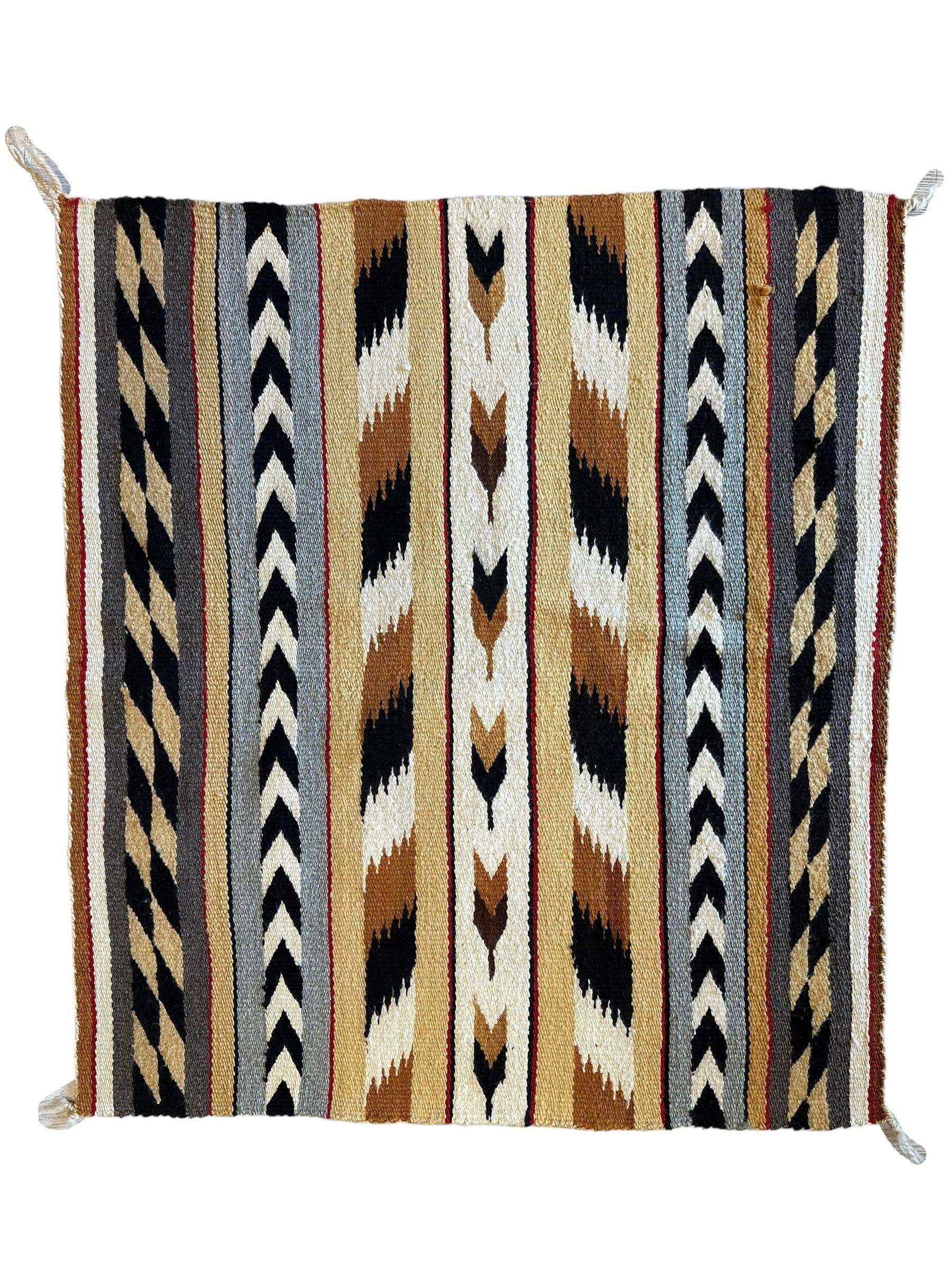 Vintage Native American Navajo Rug 29” x 32” Rugistan