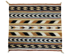 Vintage Native American Navajo Rug 29” x 32” Rugistan