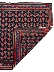 Vintage Persian Senneh Kilim 4’4” x 7’ Rugistan