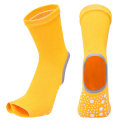 Women's non-slip yoga socks - Yellow