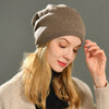 Winter wool hat with rhinestones - Family Shopolf