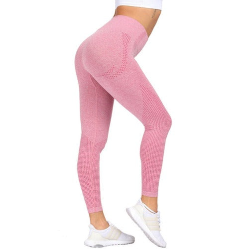 High-Waisted Seamless Leggings | Push-Up Design