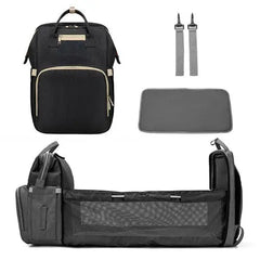Foldable Bed Diaper Bag – Convenient & Portable