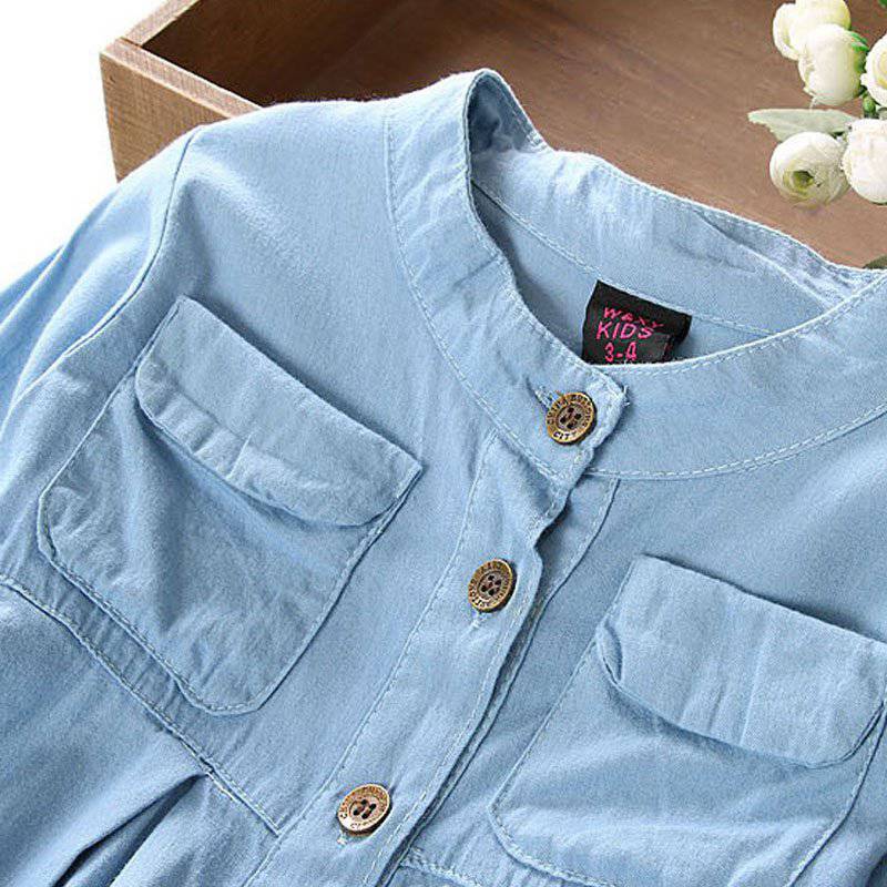 Denim Girl Blouses | Trendy & Comfortable Everyday Fashion