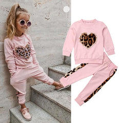 Pink Girls' Set | Stylish & Adorable Matching Outfit