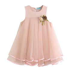 Charming Girls' Knee-Length Dress | Stylish & Comfortable