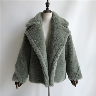 Women's Wool Coat | 100% Natural Sheep Wool | Durable, Warm 