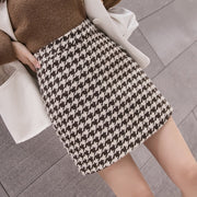 Women's wool mini skirt - Family Shopolf