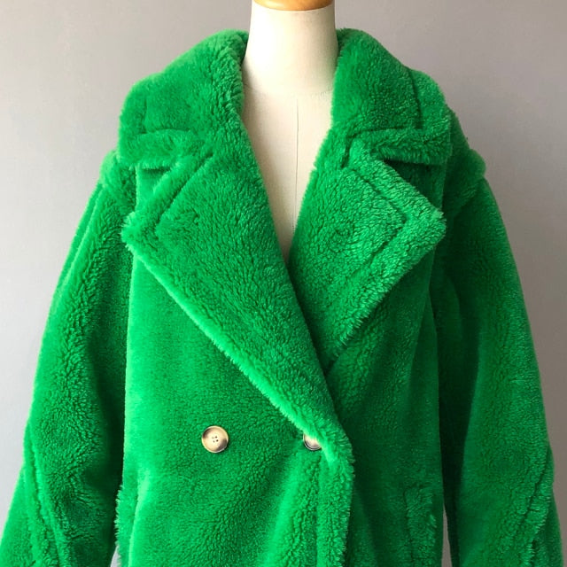 Women's Wool Coat | 100% Natural Sheep Wool | Durable, Warm & Stylish -  Family Shopolf