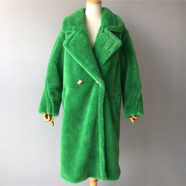 Women\'s Wool Coat | 100% & Family Shopolf - Natural Sheep Wool Warm Durable, Stylish 