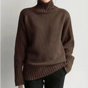 Solid color knitted turtleneck - Family Shopolf