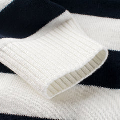 Knitted Cardigan for Boys | Long Sleeve Striped V-Neck Design